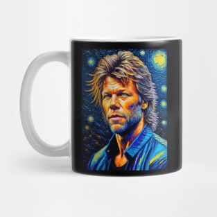 Jon in starry night Mug